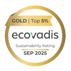 EcoVadis Gold 2025, Top 5%