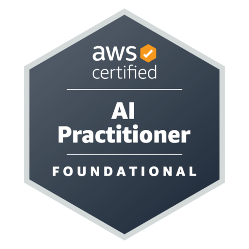 Badge AWS Certified AI Practitioner